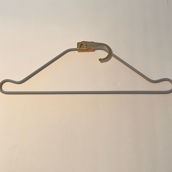 6 Authentic Louis Vuitton Gray and Gold Garment Hangers - Picture 2 of 7